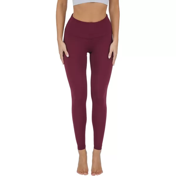 imageYogalicious High Waist Ultra Soft Nude Tech Leggings for WomenWindsor Wine Nude Tech 28