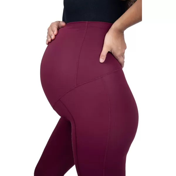 imageYogalicious Ultra Soft Light Weight Maternity LeggingsWindsor Wine
