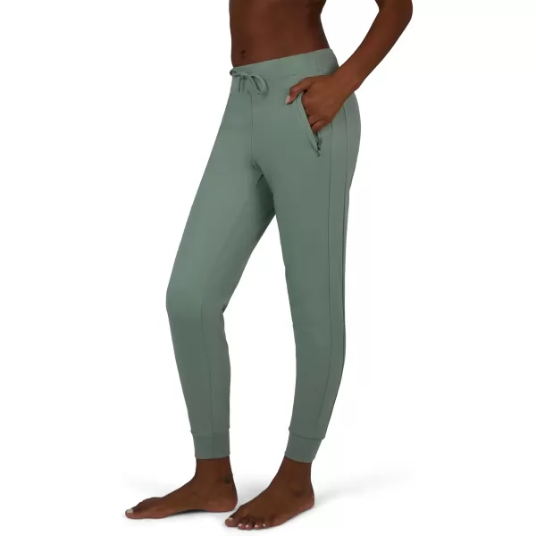 imageYogalicous Womens Lux Avenue Side Pocket JoggerLily Pad