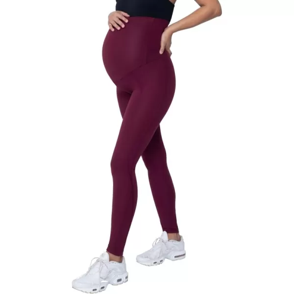 imageYogalicious Ultra Soft Light Weight Maternity LeggingsWindsor Wine