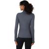 imageYogalicious Nude Tech Half Zip Long Sleeve Jacket with Front PocketsHeather Charcoal