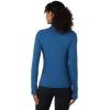 imageYogalicious Nude Tech Half Zip Long Sleeve Jacket with Front PocketsOcean Indigo