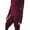 imageYogalicious Nude Tech Half Zip Long Sleeve Jacket with Front PocketsWindsor Wine