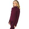 imageYogalicious Nude Tech Half Zip Long Sleeve Jacket with Front PocketsWindsor Wine