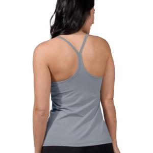 imageYogalicious Ultra Soft Lightweight Camisole Tank Top with Builtin Support Bra
