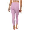 imageYogalicious High Waist Ultra Soft Lightweight Capris  High Rise Yoga PantsDawn Pink Nude Tech
