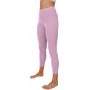 imageYogalicious High Waist Ultra Soft Lightweight Capris  High Rise Yoga PantsDawn Pink Nude Tech