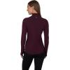 imageYogalicious Womens Ultra Soft Lightweight Full Zip Yoga Jacket with PocketsCabernet Nude Tech