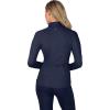 imageYogalicious Womens Ultra Soft Lightweight Full Zip Yoga Jacket with PocketsDark Navy