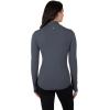 imageYogalicious Womens Ultra Soft Lightweight Full Zip Yoga Jacket with PocketsHeather Charcoal Nude Tech