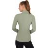 imageYogalicious Womens Ultra Soft Lightweight Full Zip Yoga Jacket with PocketsIceberg Green Lux