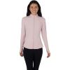 imageYogalicious Womens Ultra Soft Lightweight Full Zip Yoga Jacket with PocketsPale Mauve Lux