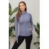 imageYogalicious Lightweight FullZip Hooded Workout Jacket with ThumbholesWild Wind