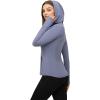 imageYogalicious Lightweight FullZip Hooded Workout Jacket with ThumbholesWild Wind