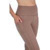 imageYogalicious Squat Proof Fleece Lined High Waist Leggings for WomenLeafless Tree WPocket