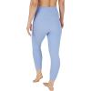 imageYogalicious High Waist Buttery Soft Lightweight Capri Leggings High Rise Workout Yoga Pants for WomenForever Blue Nude Tech