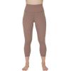 imageYogalicious High Waist Buttery Soft Lightweight Capri Leggings High Rise Workout Yoga Pants for WomenLeafless Tree Lux