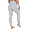 imageYogalicious High Waist Buttery Soft Lightweight Capri Leggings High Rise Workout Yoga Pants for WomenMicro Chip Nude Tech