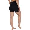 imageYogalicious Womens 5 7 High Waisted Biker Shorts Squat Proof Workout Yoga Short 2 PackBlack 5 Single Pack