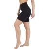 imageYogalicious Womens 5 7 High Waisted Biker Shorts Squat Proof Workout Yoga Short 2 PackBlackBlack 7 Elastic Free