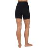 imageYogalicious Womens 5 7 High Waisted Biker Shorts Squat Proof Workout Yoga Short 2 PackHtrgreyBlack 5 Elastic Free