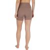 imageYogalicious Womens 5 7 High Waisted Biker Shorts Squat Proof Workout Yoga Short 2 PackLeafless TreeBlack 5 Elastic Free