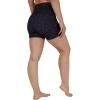 imageYogalicious Womens 5 7 High Waisted Biker Shorts Squat Proof Workout Yoga Short 2 PackSexy Leopard BlackBlack 5 Elastic Free