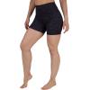 imageYogalicious Womens 5 7 High Waisted Biker Shorts Squat Proof Workout Yoga Short 2 PackSexy Leopard BlackBlack 5 Elastic Free