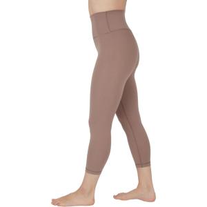 imageYogalicious High Waist Buttery Soft Lightweight Capri Leggings High Rise Workout Yoga Pants for WomenLeafless Tree Lux