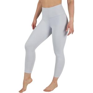 imageYogalicious High Waist Buttery Soft Lightweight Capri Leggings High Rise Workout Yoga Pants for WomenMicro Chip Nude Tech