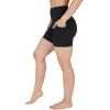 imageYogalicious Womens High Waisted Biker Shorts Workout Running Spandex Yoga Shorts 35quot 5quot 7quot 9quotBlack 5