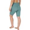 imageYogalicious Womens High Waisted Biker Shorts Workout Running Spandex Yoga Shorts 35quot 5quot 7quot 9quotChinois Green 9