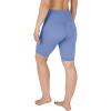 imageYogalicious Womens High Waisted Biker Shorts Workout Running Spandex Yoga Shorts 35quot 5quot 7quot 9quotColony Blue 9