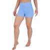imageYogalicious Womens High Waisted Biker Shorts Workout Running Spandex Yoga Shorts 35quot 5quot 7quot 9quotCornflower Blue 35