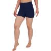 imageYogalicious Womens High Waisted Biker Shorts Workout Running Spandex Yoga Shorts 35quot 5quot 7quot 9quotDark Navy 35