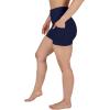 imageYogalicious Womens High Waisted Biker Shorts Workout Running Spandex Yoga Shorts 35quot 5quot 7quot 9quotDark Navy 35
