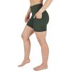 imageYogalicious Womens High Waisted Biker Shorts Workout Running Spandex Yoga Shorts 35quot 5quot 7quot 9quotForest Night 5