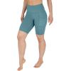 imageYogalicious Womens High Waisted Biker Shorts Workout Running Spandex Yoga Shorts 35quot 5quot 7quot 9quotHarbor Breeze 9