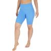imageYogalicious Womens High Waisted Biker Shorts Workout Running Spandex Yoga Shorts 35quot 5quot 7quot 9quotMarina 9