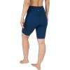 imageYogalicious Womens High Waisted Biker Shorts Workout Running Spandex Yoga Shorts 35quot 5quot 7quot 9quotOcean Silk 9
