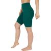 imageYogalicious Womens High Waisted Biker Shorts Workout Running Spandex Yoga Shorts 35quot 5quot 7quot 9quotPacific 9