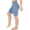 imageYogalicious Womens High Waisted Biker Shorts Workout Running Spandex Yoga Shorts 35quot 5quot 7quot 9quotSpring Lake 9