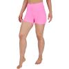 imageYogalicious Womens High Waisted Biker Shorts Workout Running Spandex Yoga Shorts 35quot 5quot 7quot 9quotSugar Plum 35