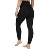 imageYogalicious Womens High Waisted Yoga Legging Elastic Free Squat Proof Workout PantBlack
