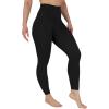 imageYogalicious Womens High Waisted Yoga Legging Elastic Free Squat Proof Workout PantBlack