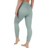 imageYogalicious Womens High Waisted Yoga Legging Elastic Free Squat Proof Workout PantGreen Milieu