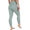 imageYogalicious Womens High Waisted Yoga Legging Elastic Free Squat Proof Workout PantGreen Milieu