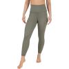imageYogalicious Womens High Waisted Yoga Legging Elastic Free Squat Proof Workout PantMulled Basil WPocket