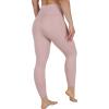 imageYogalicious Womens High Waisted Yoga Legging Elastic Free Squat Proof Workout PantPale Mauve
