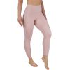 imageYogalicious Womens High Waisted Yoga Legging Elastic Free Squat Proof Workout PantPale Mauve